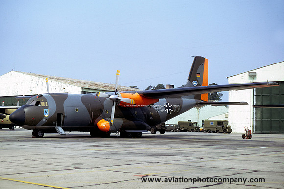West German Air Force LTG61 Transall C-160D 50+77