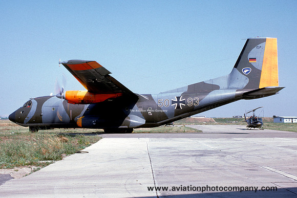 West German Air Force Transall C-160D 50+93 (1976)
