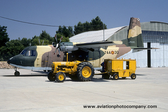 Spanish Air Force Esc 744 CASA C.212-100 T.12B-30/744-30 (1988)