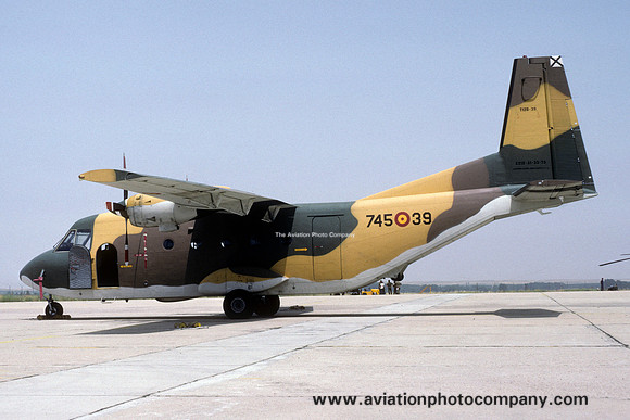 Spanish Air Force Esc 745 CASA C.212-100 T.12B-39/745-39 (1988)