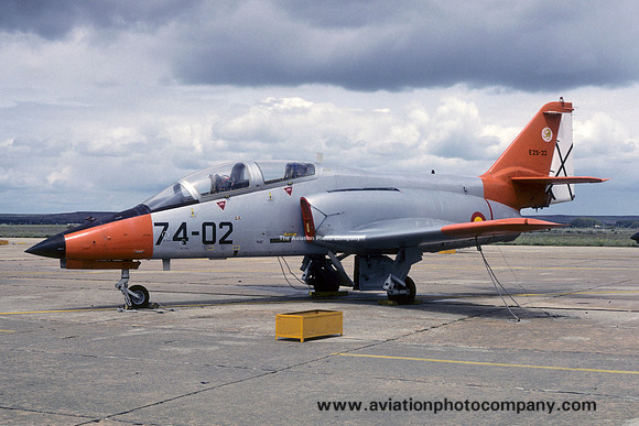 Spanish Air Force Ala 74 CASA C.101 E.25-33/74-02 (1988)