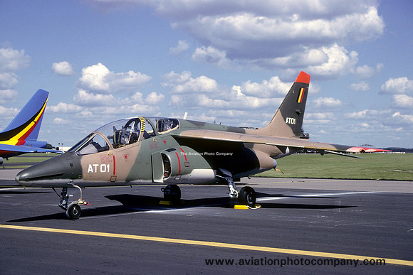 Belgian Air Force 9 Sml Dassault/Dornier Alpha Jet AT-01 (1990)