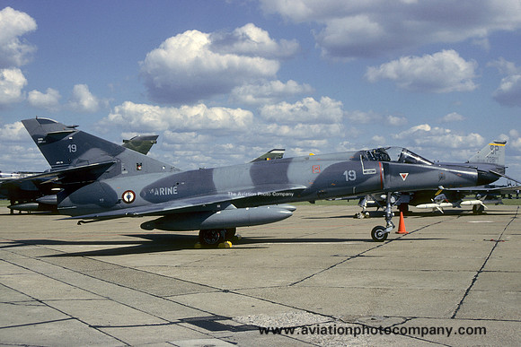 French Navy 14F Dassault Super Etendard 19 (1990)