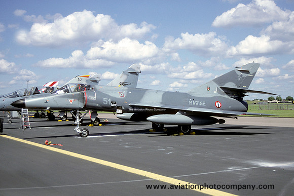 French Navy 14F Dassault Super Etendard 51 (1990)
