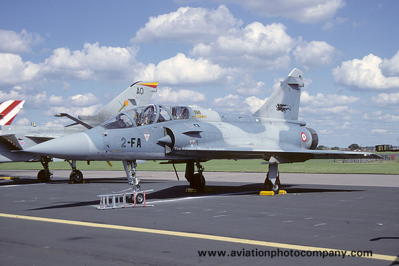 French Air Force EC2/2 Dassault Mirage 2000B 502/2-FA (1990)