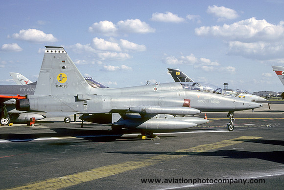 Dutch Air Force 316 Squadron Canadair NF-5B Freedom Fighter K-4029 (1990)