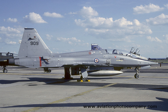 Norwegian Air Force 336 Skv Northrop F-5B Freedom Fighter 909 (1990)