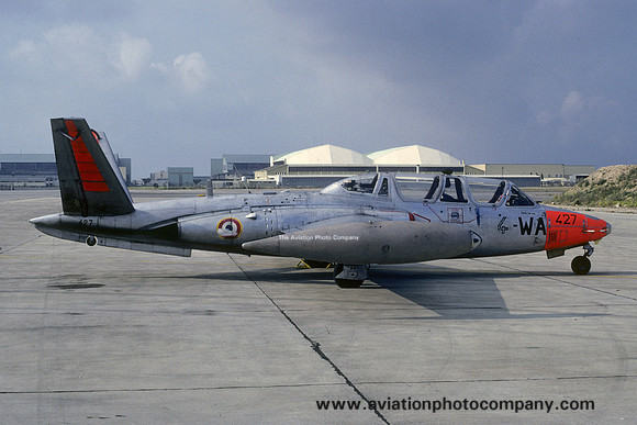 French Air Force SLVSV4 Fouga CM.170 Magister 427/4-WA (1990)