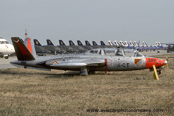 French Air Force EC3/4 Fouga CM.170 Magister 399/4-CT (1990)