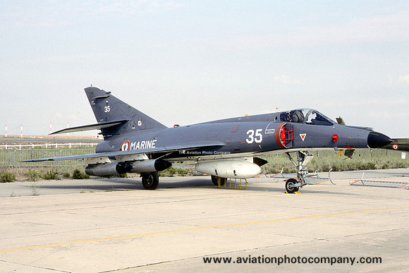 French Navy 17F Dassault Super Etendard 35 (1990)