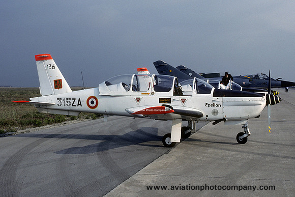 French Air Force GE315 SOCATA TB-30 Epsilon 136/315-ZA (1990)
