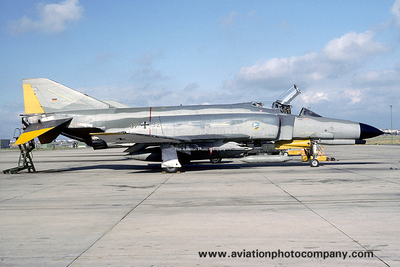 German Air Force JG71 McDonnell F-4F Phantom 37+92 (1989)