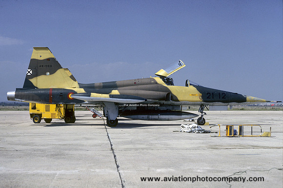 Spanish Air Force Ala 21 Northrop SF-5A Freedom Fighter A.9-052/21-12 (1989)