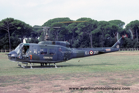 Italian Army Agusta-Bell AB-205A-1 MM80447/EI-257 (1989)