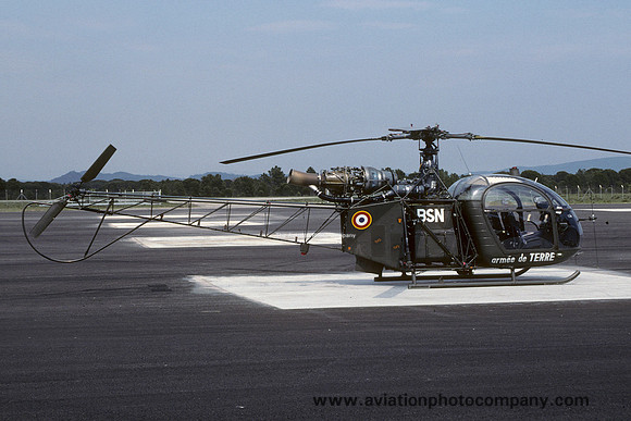 French Army GALAT Sud Alouette II 2215/BSN (1990)