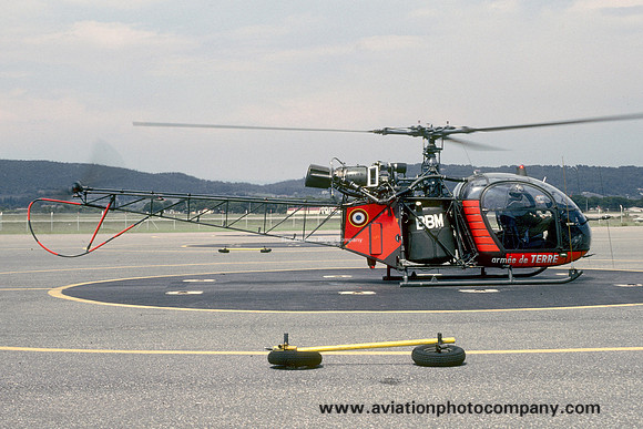 French Army EAALAT Sud Alouette II 1387/BBM (1990)