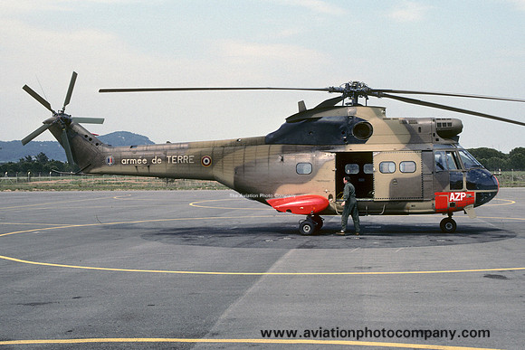 French Army EAALAT Aerospatiale SA.330B Puma 1092/AZP (1990)
