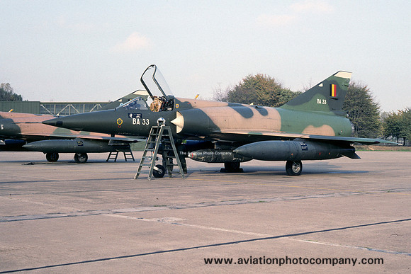 Belgian Air Force 3 Wing Dassault Mirage 5BA BA-33 (1990)