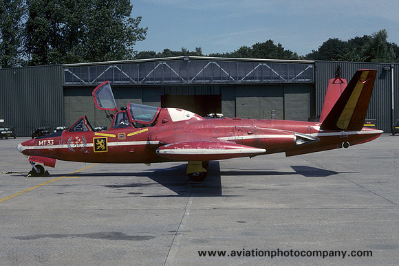 Belgian Air Force Fouga CM.170 Magister MT-33 (1989)