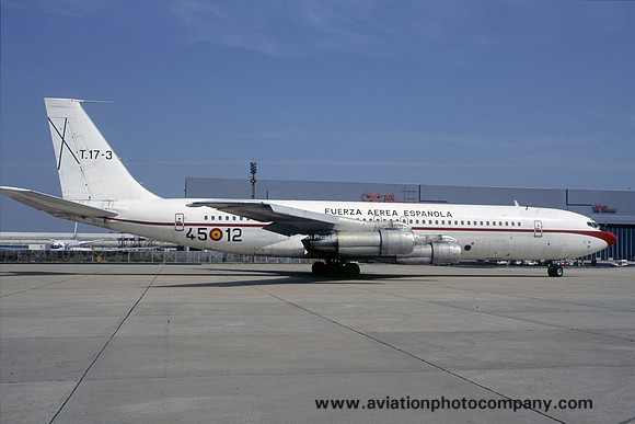 Spanish Air Force Ala 45 Boeing 707-300C T.17-3/45-12 (1990)