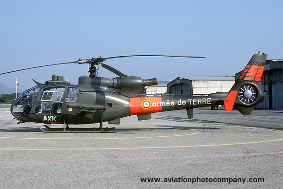 French Army EAALAT Aerospatiale SA.342M Gazelle 4141/AXK (1990)