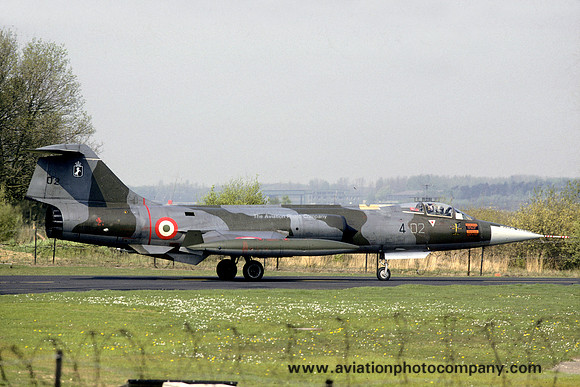 Italian Air Force 4 Stormo Lockheed F-104S Starfighter MM6729/4-02 (1990)