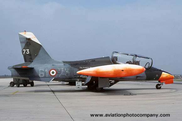 Italian Air Force 61 Stormo Aermacch MB-339A MM54534/61-73 (1989)