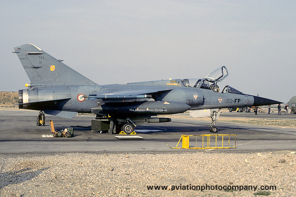 French Air Force EC3/30 Dassault Mirage F.1B 514/30-FP (1990)