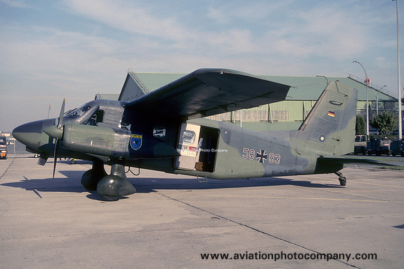 German Air Force LTG63 Dornier Do28D 58+83 (1989)