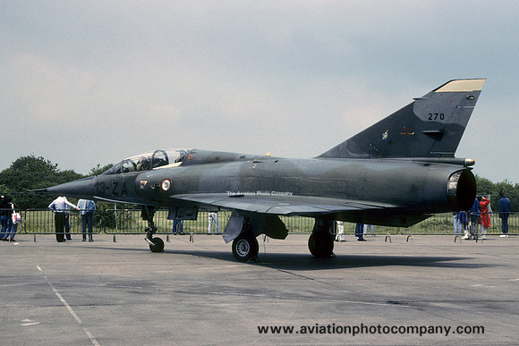 French Air Force EC4/13 Dassault Mirage 3BE 270/13-ZA (1990)