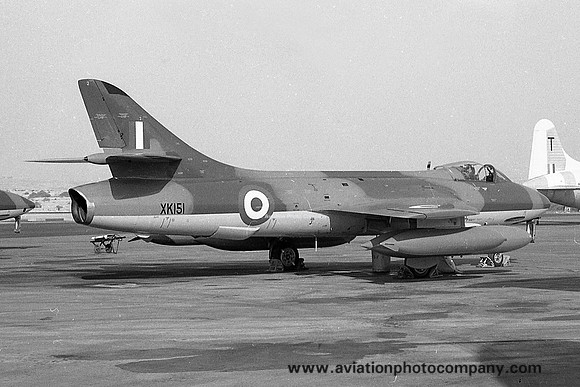 RAF Hawker Hunter FGA.9 XK151