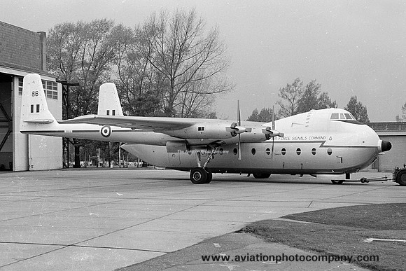 RAF Signals Command AWA Argosy C.1 XN815