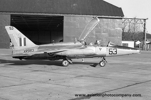RAF 4 FTS Folland Gnat T.1 XR983/53 (1966)