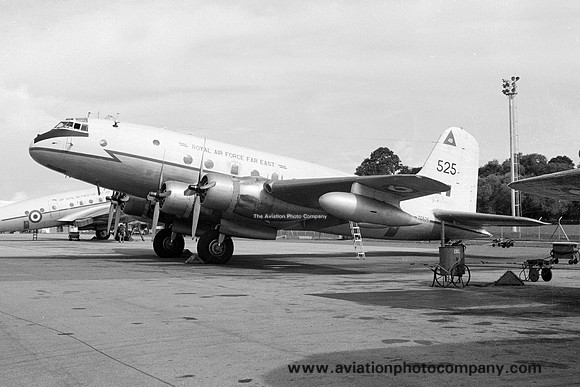 RAF 48 Squadron Handley Page Hastings C.1A TG525 (1966)