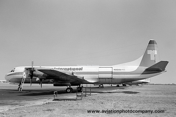 Trans International Lockheed Electra N856U (1977)