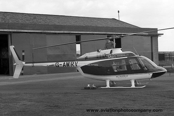 Sagil Helicopters Agusta-Bell 206B Jet Ranger II G-AWRV (1969)