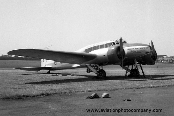Canadian Aero Service Avro Anson I G-AMDA (1957)