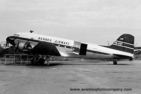 Borneo Airways Douglas C-47B 9M-ANF (1965)