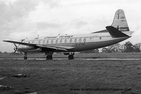 Channel Airways Vickers Viscount G-ATUE