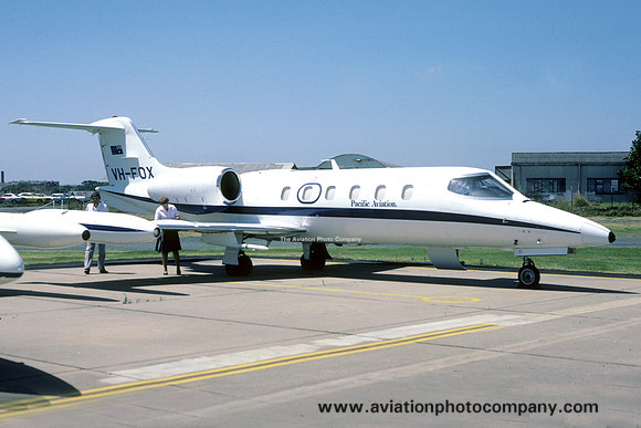 Pacific Aviation Learjet 35A VH-FOX (1985)