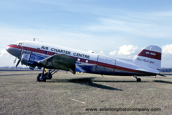 Air Charter Centre Douglas C-47 Dakota VH-AGU (1981)