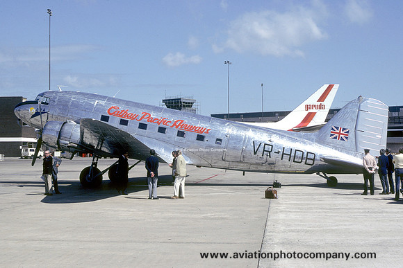 Cathay Pacific Airways Douglas C-47 VR-HDB (1983)