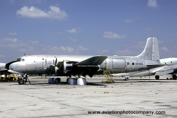 Douglas DC-6F N375ED (1981)