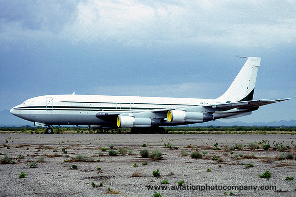 Boeing 707-100B VR-CAN stored Marana (1984)