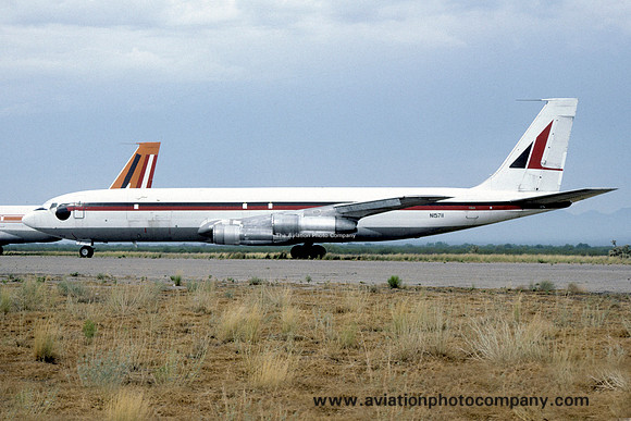 Boeing 707-300C N15711 stored at Marana (1984)