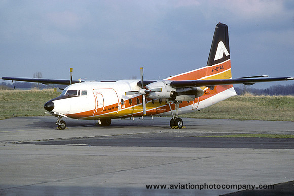 Air Lorraine Fokker F-27-400 Friendship (1982)
