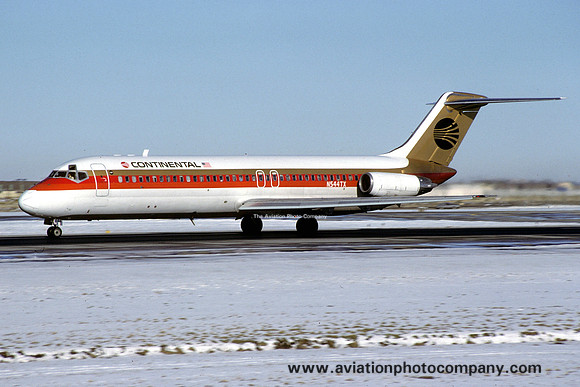 Continental Airlines Douglas DC-9-32 N544TX (1984)