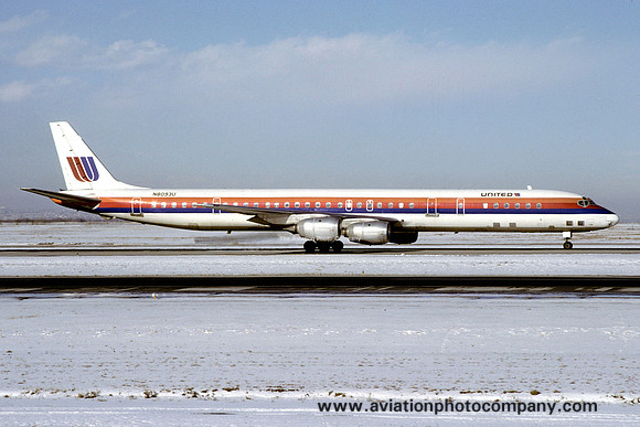 United Airlines Douglas DC-8-71 N8093U (1984)