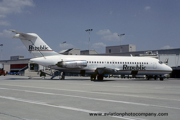Republic Airlines Douglas DC-9-15 N934B (1985)