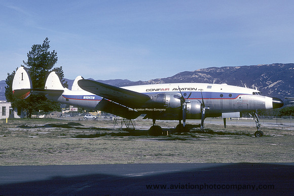 Conifair Aviation Lockheed L-749A Constellation N494TW (1984)